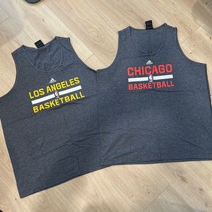 Adidas Lakers Bulls Tank Top bundle size XL
